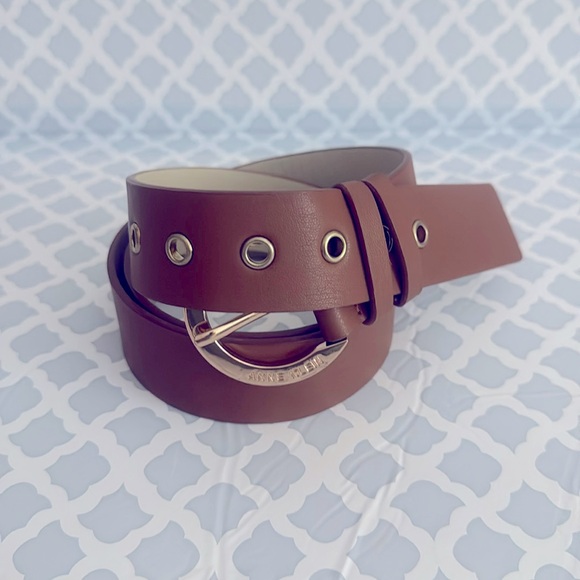 ANNE KLEIN Belt with‎ gold buckles new not used - Picture 1 of 2